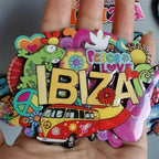 Spain IBIZA Tenefife Barcelona Woodon Refrigerator Magnets Travel Souvenir Home Decoration Gift for Friends - Grand Goldman
