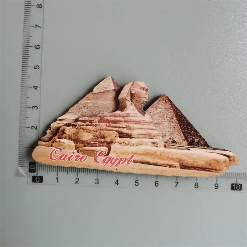 Spain Ibiza Dubai Chicago Germany Norway England Santorini Greece Lisboa Egypt Arch of Triumph Fridge magnets tourist souvenir - Grand Goldman