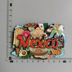 Spain Ibiza Dubai Chicago Germany Norway England Santorini Greece Lisboa Egypt Arch of Triumph Fridge magnets tourist souvenir - Grand Goldman