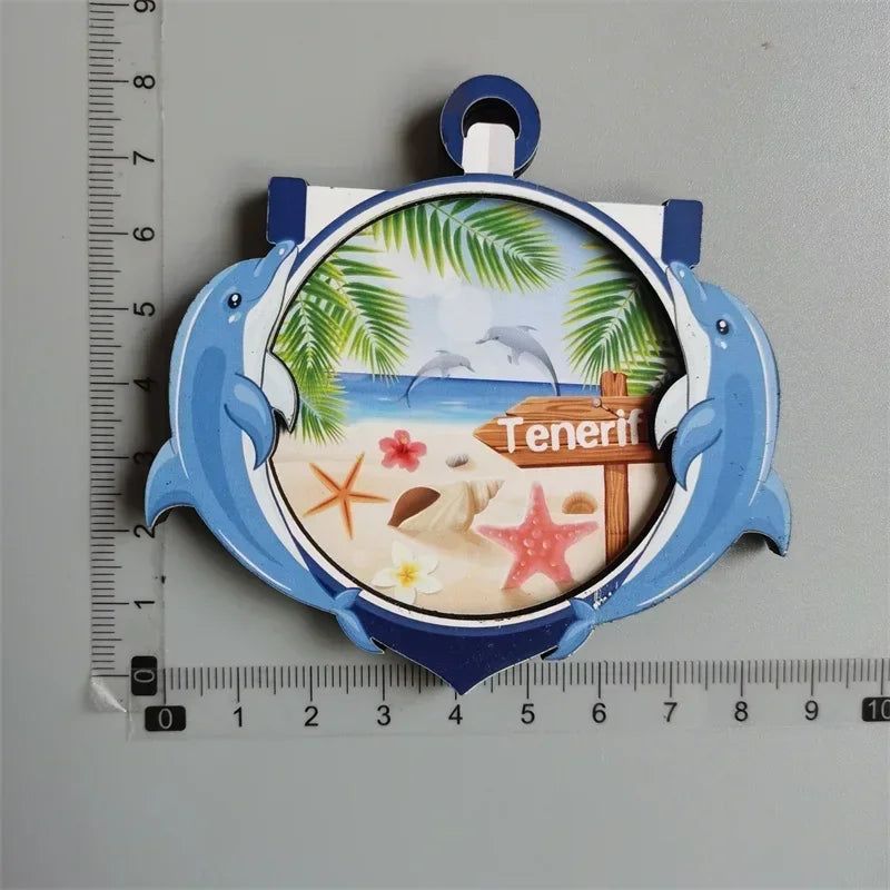 Spain Ibiza Dubai Chicago Germany Norway England Santorini Greece Lisboa Egypt Arch of Triumph Fridge magnets tourist souvenir - Grand Goldman
