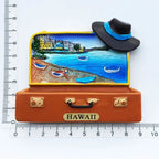 Spain Israel Jerusalem Germany Japan Jamaica Hawaii Myanmar Bahamas Tourist Souvenirs Magnetic Refrigerator Stickers Decoration - Grand Goldman