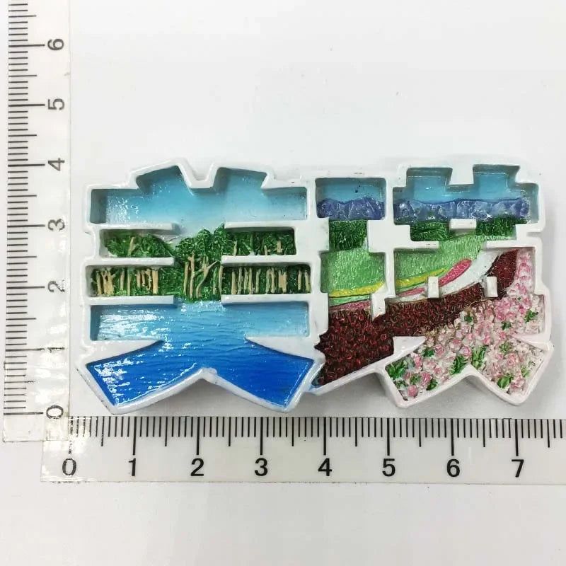 Spain Israel Jerusalem Germany Japan Jamaica Hawaii Myanmar Bahamas Tourist Souvenirs Magnetic Refrigerator Stickers Decoration - Grand Goldman