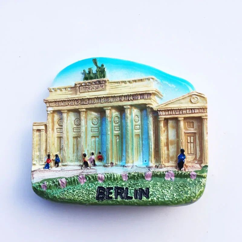 Spain Israel Jerusalem Germany Japan Jamaica Hawaii Myanmar Bahamas Tourist Souvenirs Magnetic Refrigerator Stickers Decoration - Grand Goldman