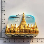 Spain Israel Jerusalem Germany Japan Jamaica Hawaii Myanmar Bahamas Tourist Souvenirs Magnetic Refrigerator Stickers Decoration - Grand Goldman