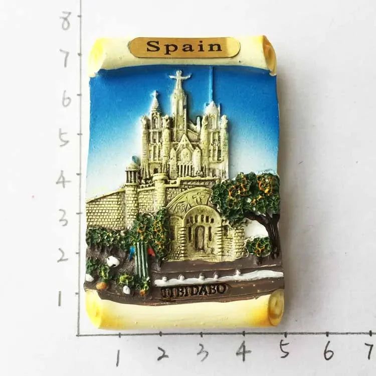 Spain Israel Jerusalem Germany Japan Jamaica Hawaii Myanmar Bahamas Tourist Souvenirs Magnetic Refrigerator Stickers Decoration - Grand Goldman