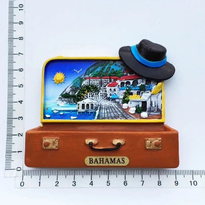Spain Israel Jerusalem Germany Japan Jamaica Hawaii Myanmar Bahamas Tourist Souvenirs Magnetic Refrigerator Stickers Decoration - Grand Goldman
