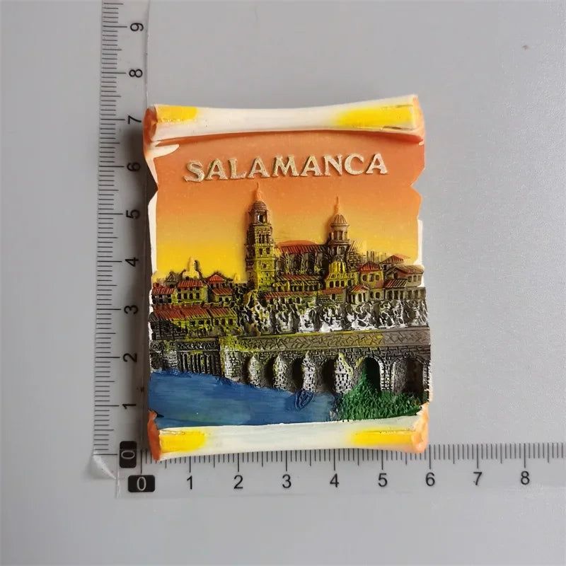 Spain Refrigerator Magnets Tourist Souvenir Cordoba Barcelona Mallorca Sevilla Cantabria Travel Gifts Magnetic Fridge Stickers - Grand Goldman