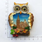 Spain Refrigerator Magnets Tourist Souvenir Cordoba Barcelona Mallorca Sevilla Cantabria Travel Gifts Magnetic Fridge Stickers - Grand Goldman