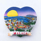 Spain Refrigerator Magnets Tourist Souvenir Cordoba Barcelona Mallorca Sevilla Cantabria Travel Gifts Magnetic Fridge Stickers - Grand Goldman