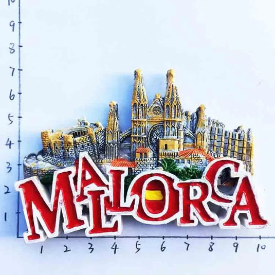 Spain Refrigerator Magnets Tourist Souvenir Cordoba Barcelona Mallorca Sevilla Cantabria Travel Gifts Magnetic Fridge Stickers - Grand Goldman