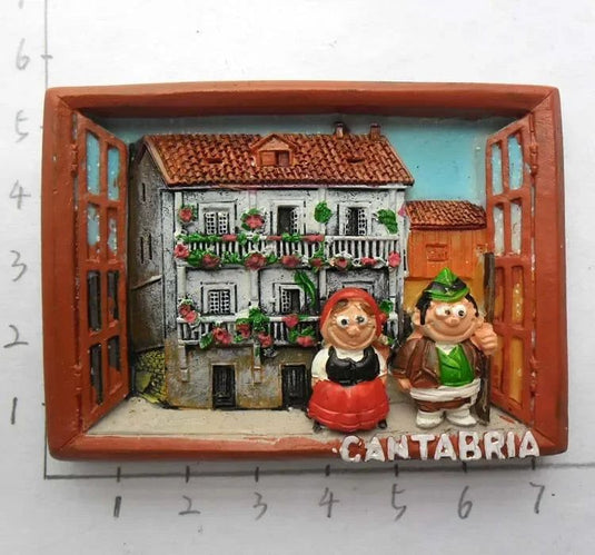 Spain Refrigerator Magnets Tourist Souvenir Cordoba Barcelona Mallorca Sevilla Cantabria Travel Gifts Magnetic Fridge Stickers - Grand Goldman