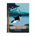 Spain Turkey Hawaii Amalfi Coast Travel Poster Greece Wall Art Canvas Painting Home Decor - Grand Goldman