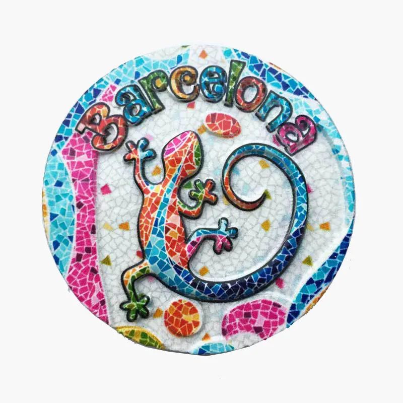 Spanish Barcelona Tourist fridge magnetSouvenirs Magnetic Stickers Refrigerator Stickers for home decor - Grand Goldman