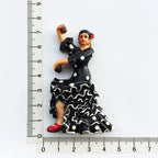 Spanish Fridge Magnets Flamenco Dancer MallorcaTourism Souvenir Decorative Arts Refrigerator Magnetic Stickers Home Decoration - Grand Goldman