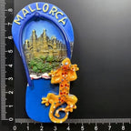 Spanish Fridge Magnets Flamenco Dancer MallorcaTourism Souvenir Decorative Arts Refrigerator Magnetic Stickers Home Decoration - Grand Goldman