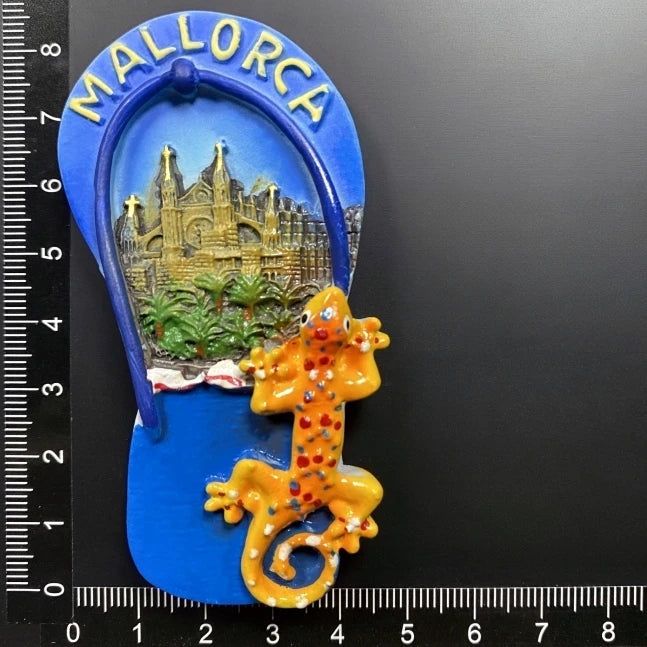 Spanish Fridge Magnets Flamenco Dancer MallorcaTourism Souvenir Decorative Arts Refrigerator Magnetic Stickers Home Decoration - Grand Goldman