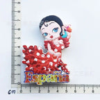 Spanish Fridge Magnets Toledo Granada Madrid Sevilla Barcelona Girona Espana tourism souvenir UV magnetic refrigerator stickers - Grand Goldman