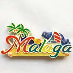 Spanish Fridge Magnets Toledo La Catedra Cathedral Malaga Montserrat Magnetic Refrigerator Stickers Tourist Souvenirs Idea Gifts - Grand Goldman