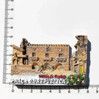 Spanish Fridge Magnets Toledo La Catedra Cathedral Malaga Montserrat Magnetic Refrigerator Stickers Tourist Souvenirs Idea Gifts - Grand Goldman