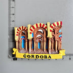 Spanish Fridge Magnets Toledo La Catedra Cathedral Malaga Montserrat Magnetic Refrigerator Stickers Tourist Souvenirs Idea Gifts - Grand Goldman