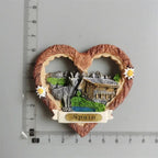 Spanish Tourist fridge magnets Souvenirs Valencia Cathedral 3d Resin Magnetic Magnet Refrigerator Stickers Collection Gifts - Grand Goldman