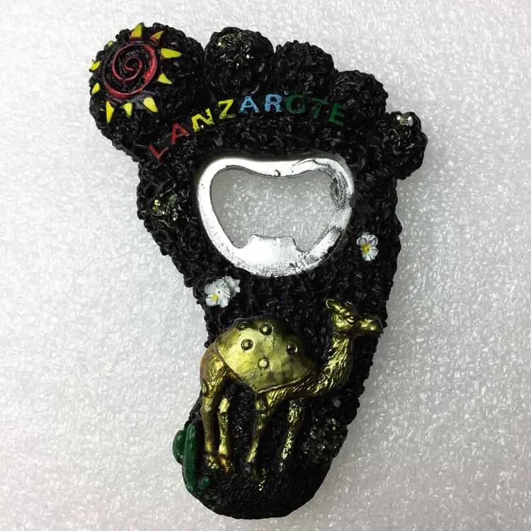 Spanish Tourist fridge magnets Souvenirs Valencia Cathedral 3d Resin Magnetic Magnet Refrigerator Stickers Collection Gifts - Grand Goldman