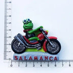 Spanish fridge magnets Salamanca frog legend cute animal looking for Frog travel souvenir decorative crafts magnetic sticker - Grand Goldman