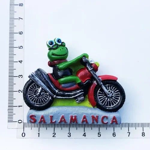 Spanish fridge magnets Salamanca frog legend cute animal looking for Frog travel souvenir decorative crafts magnetic sticker - Grand Goldman