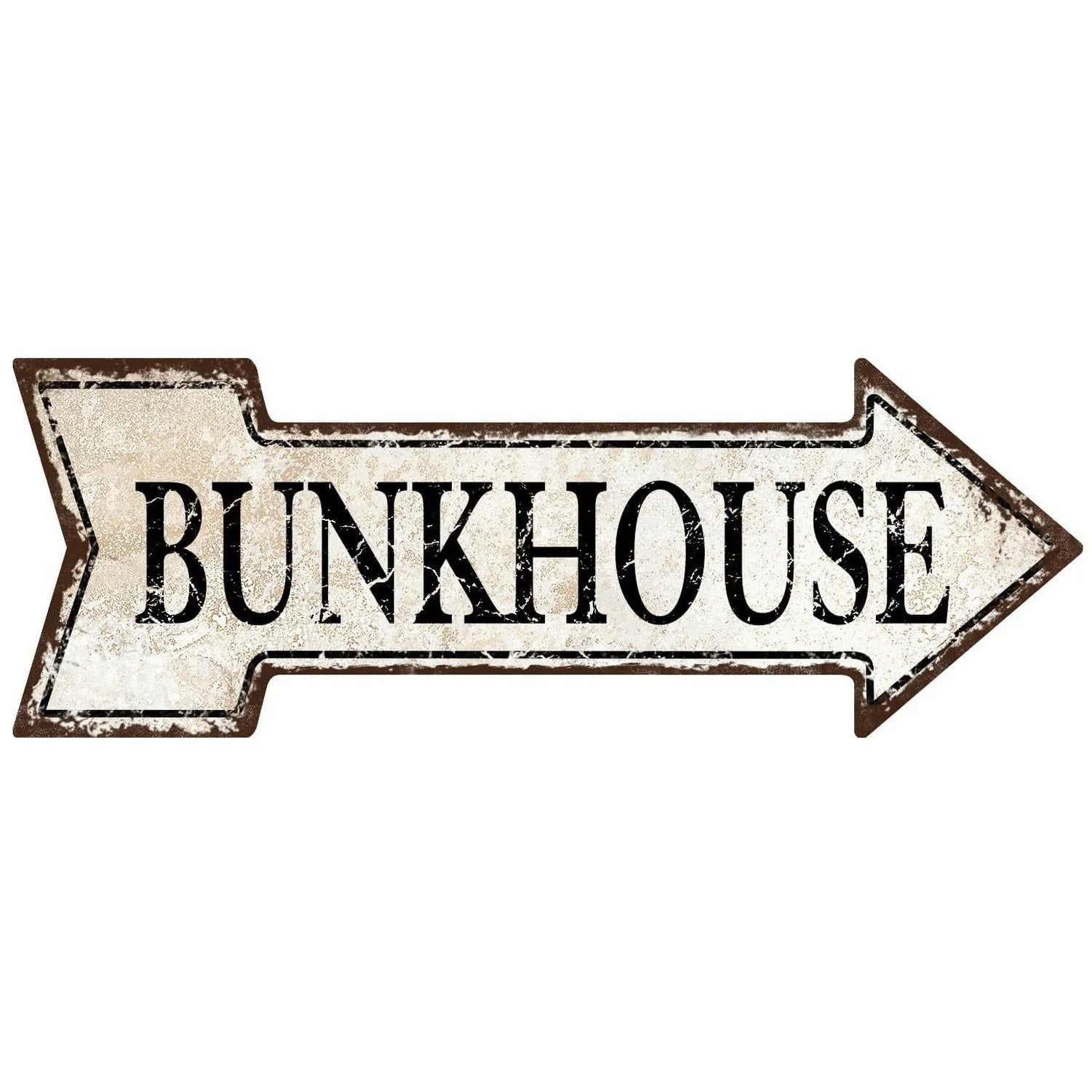 Special Arrow Shape Metal Tin Sign Waterproof Girl Cave Happy Hour Laundry Vintage Ornamental Mark Sign Board Wall Pub Cafe Bar - Grand Goldman