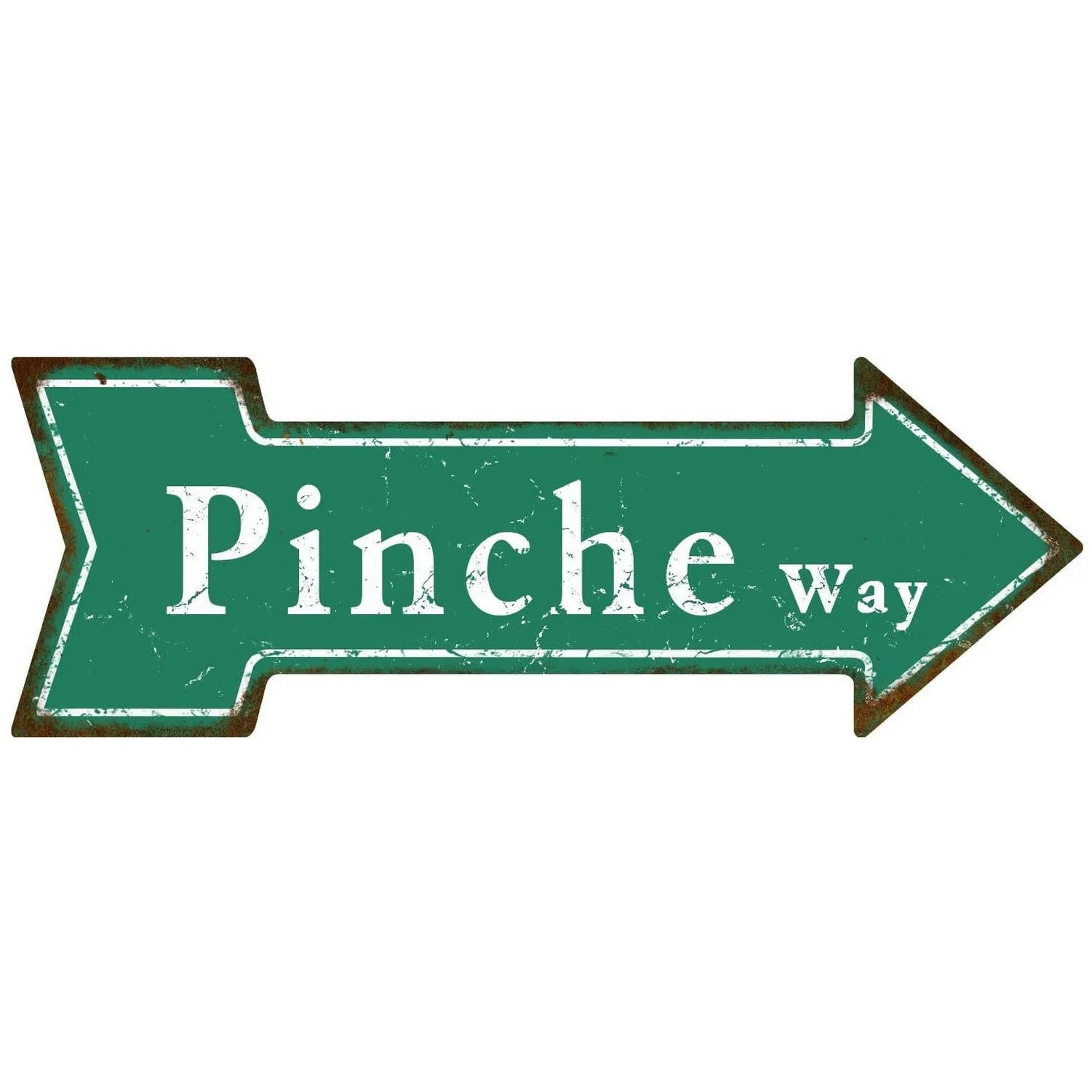 Special Arrow Shape Metal Tin Sign Waterproof Girl Cave Happy Hour Laundry Vintage Ornamental Mark Sign Board Wall Pub Cafe Bar - Grand Goldman