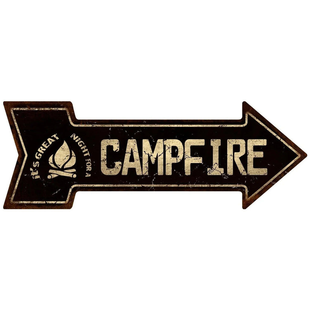 Special Arrow Shape Metal Tin Sign Waterproof Girl Cave Happy Hour Laundry Vintage Ornamental Mark Sign Board Wall Pub Cafe Bar - Grand Goldman