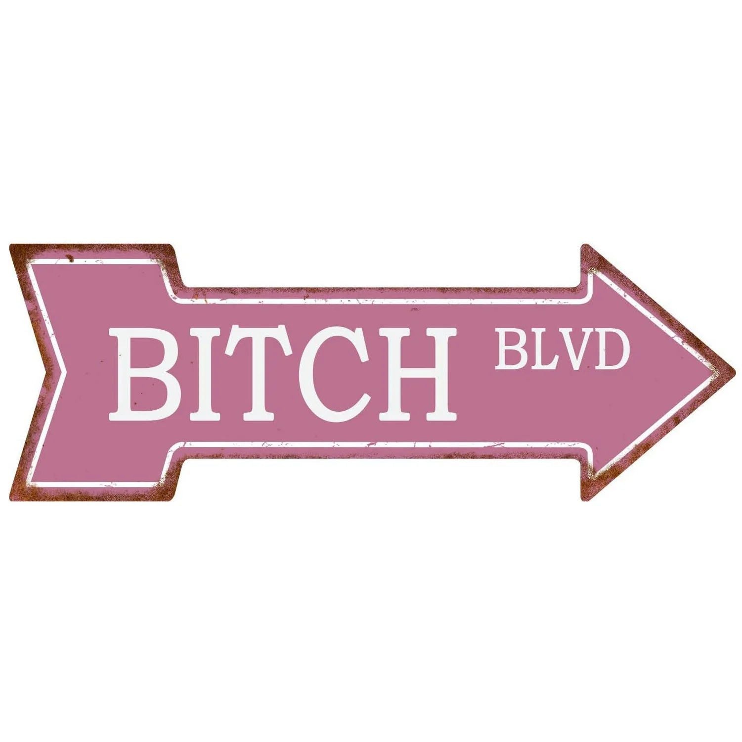 Special Arrow Shape Metal Tin Sign Waterproof Girl Cave Happy Hour Laundry Vintage Ornamental Mark Sign Board Wall Pub Cafe Bar - Grand Goldman