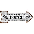 Special Arrow Shape Metal Tin Sign Waterproof Girl Cave Happy Hour Laundry Vintage Ornamental Mark Sign Board Wall Pub Cafe Bar - Grand Goldman