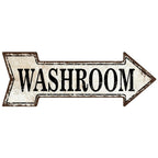 Special Arrow Shape Metal Tin Sign Waterproof Girl Cave Happy Hour Laundry Vintage Ornamental Mark Sign Board Wall Pub Cafe Bar - Grand Goldman