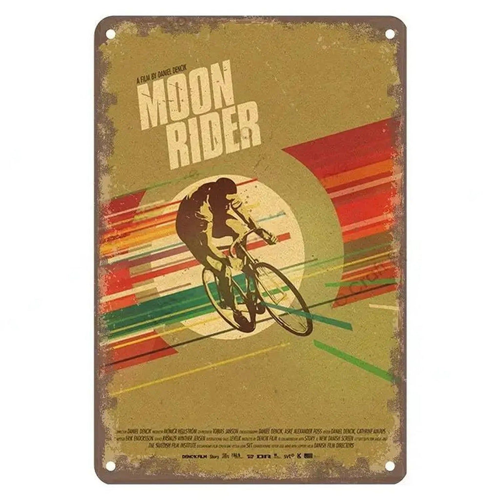 Sports Metal Tin Signs Tour De France Cycling Wall Art Posters Plate Wall Decor for Home Bars Man Cave Cafe Clubs Garage Retro - Grand Goldman