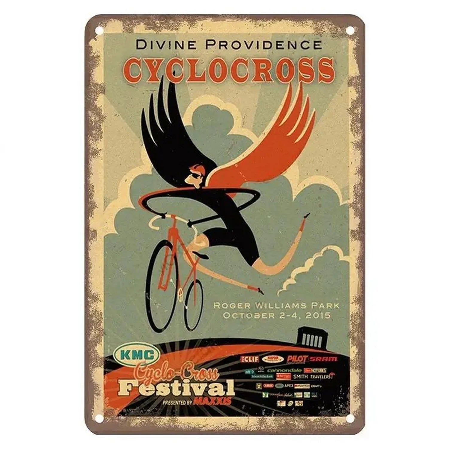 Sports Metal Tin Signs Tour De France Cycling Wall Art Posters Plate Wall Decor for Home Bars Man Cave Cafe Clubs Garage Retro - Grand Goldman