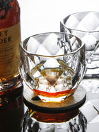 Spot wine glass Japan Kinto glass soup cup - Grand Goldman