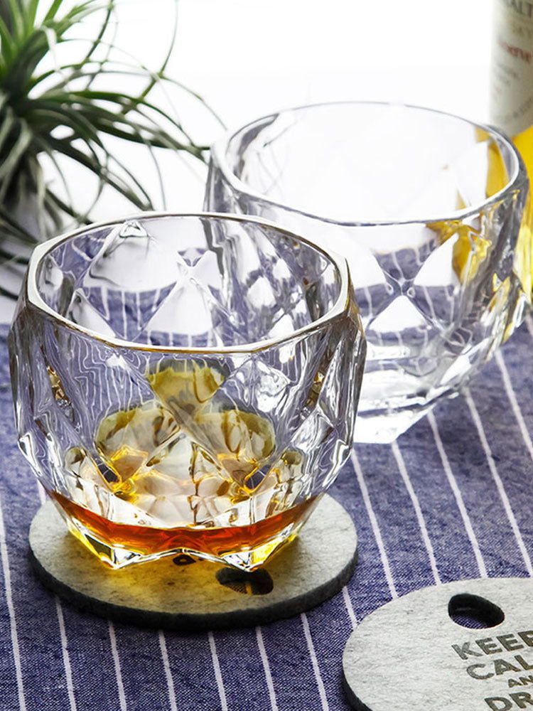 Spot wine glass Japan Kinto glass soup cup - Grand Goldman