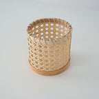 Square French Woven Storage Basket - Grand Goldman