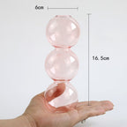 Stained Glass Bubble Vase Flower Arrangement - Grand Goldman