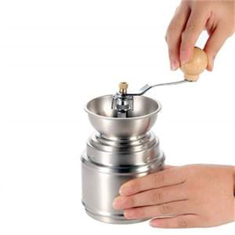 Stainless Steel Portable Manual Coffee Grinder - Grand Goldman