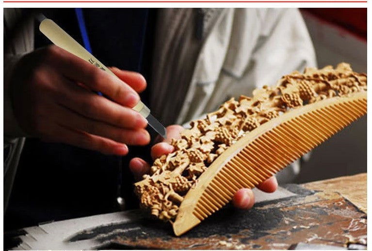 Stainless Steel Woodpecker 12 Carving Knives Set - Grand Goldman