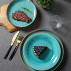 Steak Dinner Plate Household Ceramic Western Dinner Plate - Grand Goldman