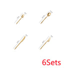 Steak Golden Knife Fork And Spoon Three-piece Set - Grand Goldman