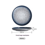 Steak Plate Ceramic Household Dinner Plate - Grand Goldman