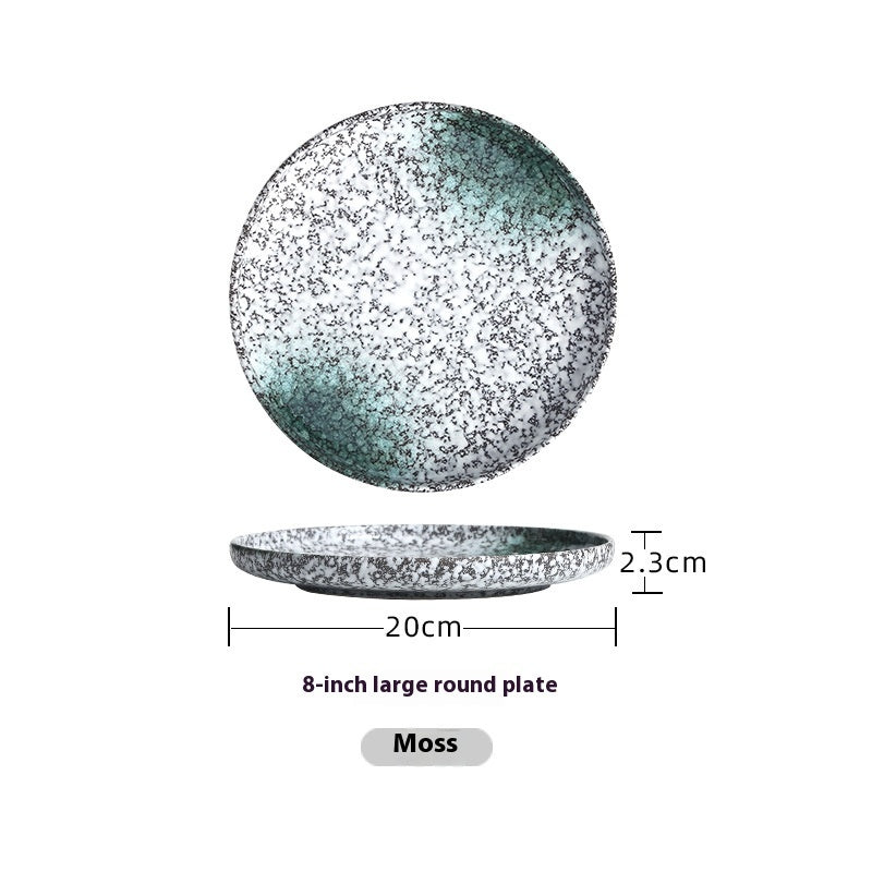 Steak Plate Ceramic Household Dinner Plate - Grand Goldman