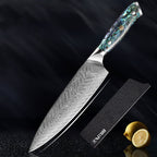 Steel Knife Set Kitchen Knife Chef Knife Japanese Style Santoku Knife - Grand Goldman