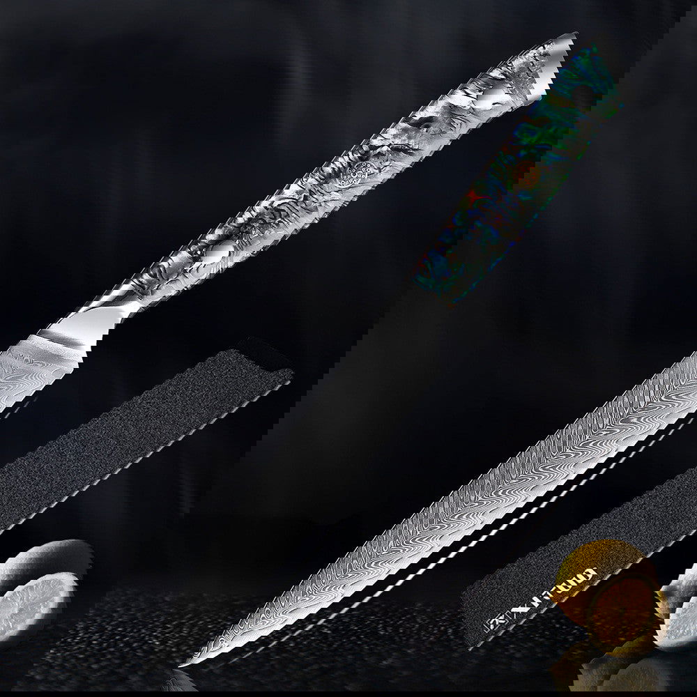 Steel Knife Set Kitchen Knife Chef Knife Japanese Style Santoku Knife - Grand Goldman