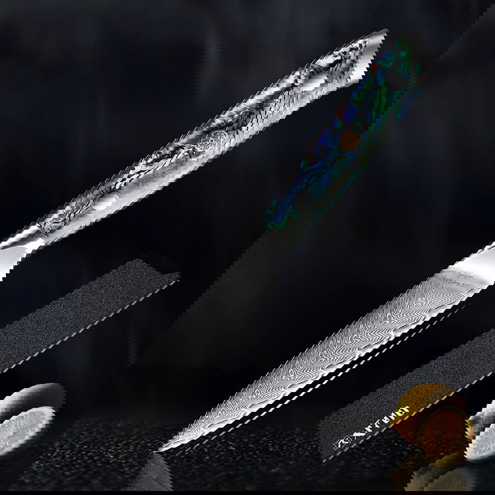 Steel Knife Set Kitchen Knife Chef Knife Japanese Style Santoku Knife - Grand Goldman