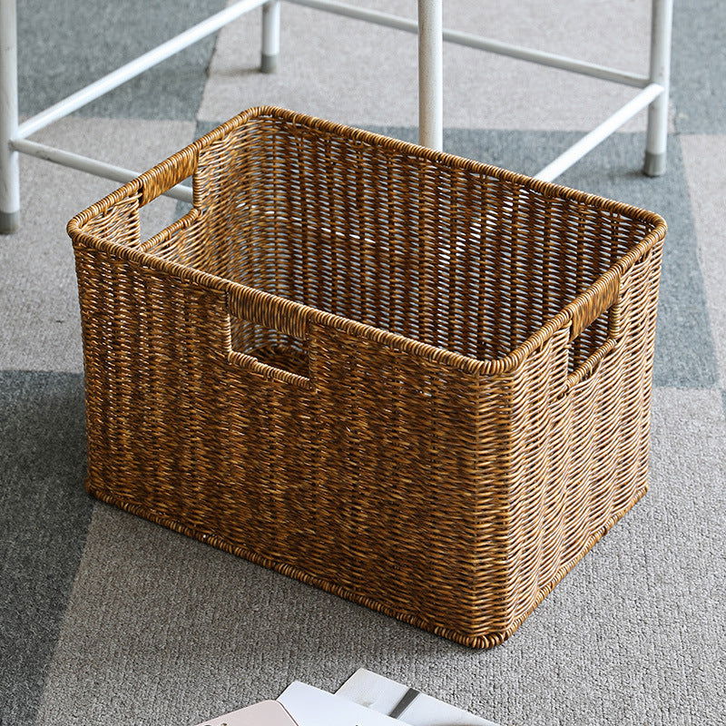 Storage Basket Home Finishing Rattan Basket - Grand Goldman